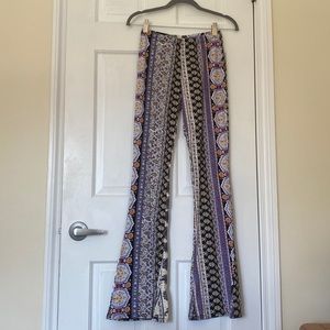 Spandex/Polyester Flare Pants